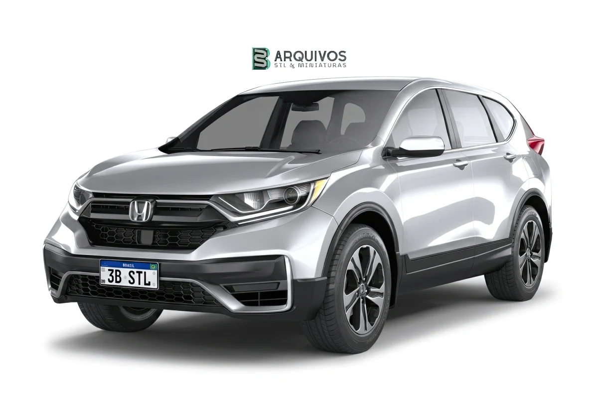 Modelo 3D STL - Honda CR-V LX 2021 — foto 3